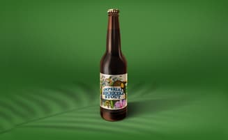 Ilustración Orquidea Imperial Hechicera Stout